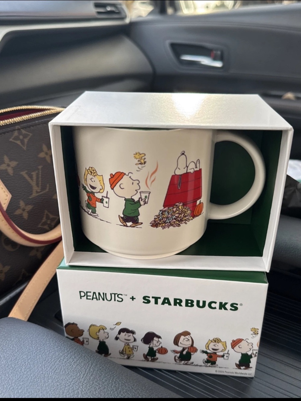 Starbucks Peanuts Snoopy Ceramic Mug